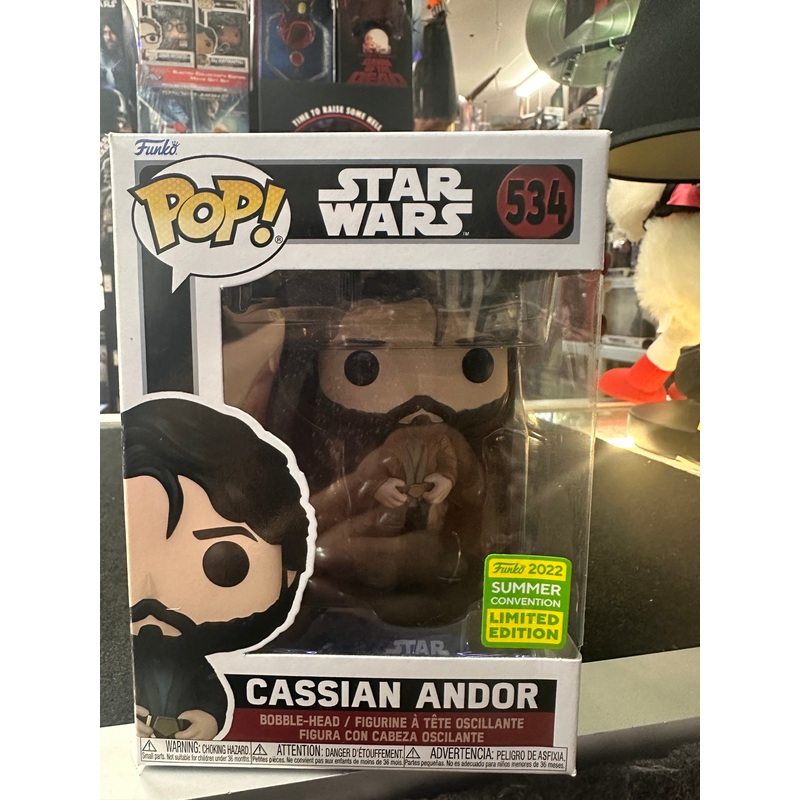 Star Wars Funko Pop Vinyl Andor – Cassian Andor No.534 2022 Summer Convention
