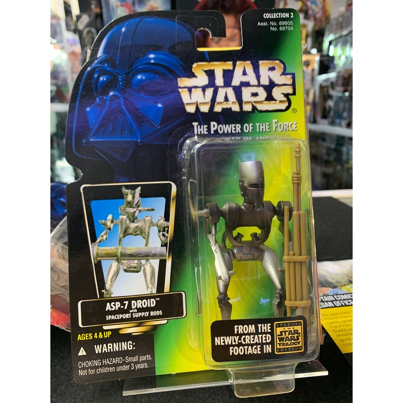 Star Wars the power of the force ASP-7 Droid kenner 1997