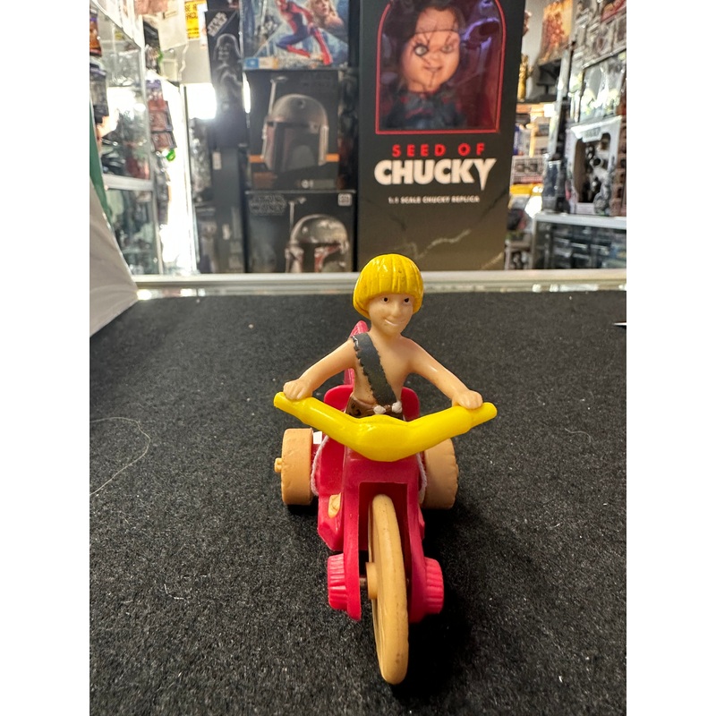 BAM BAM ON TRIKE VINTAGE TOY