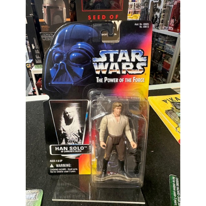 Star Wars – Hans Solo IN Carbonite – New 1996 – The Power Of the Force – Kenner