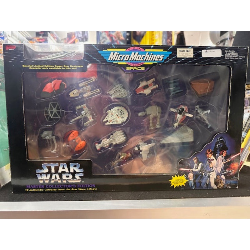 STAR WARS MICRO MACHINES SPACE MASTER COLLECTION EDITION