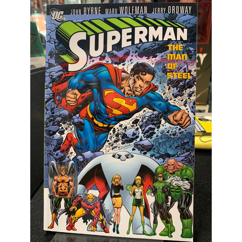 Superman the man of steel graphic novel