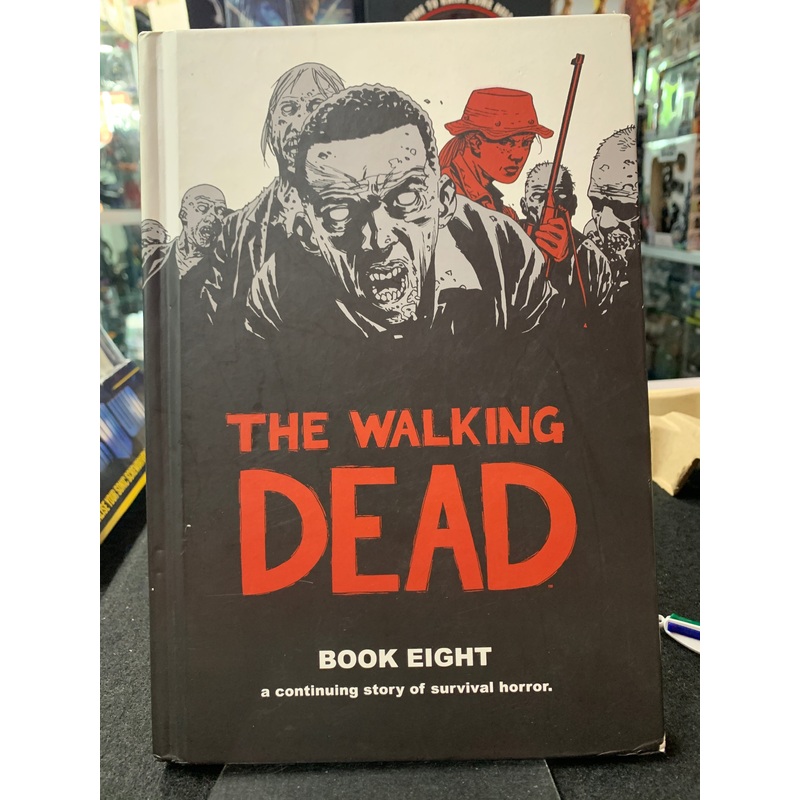 The walking dead book 8 a continuing story of survival horror book used to
