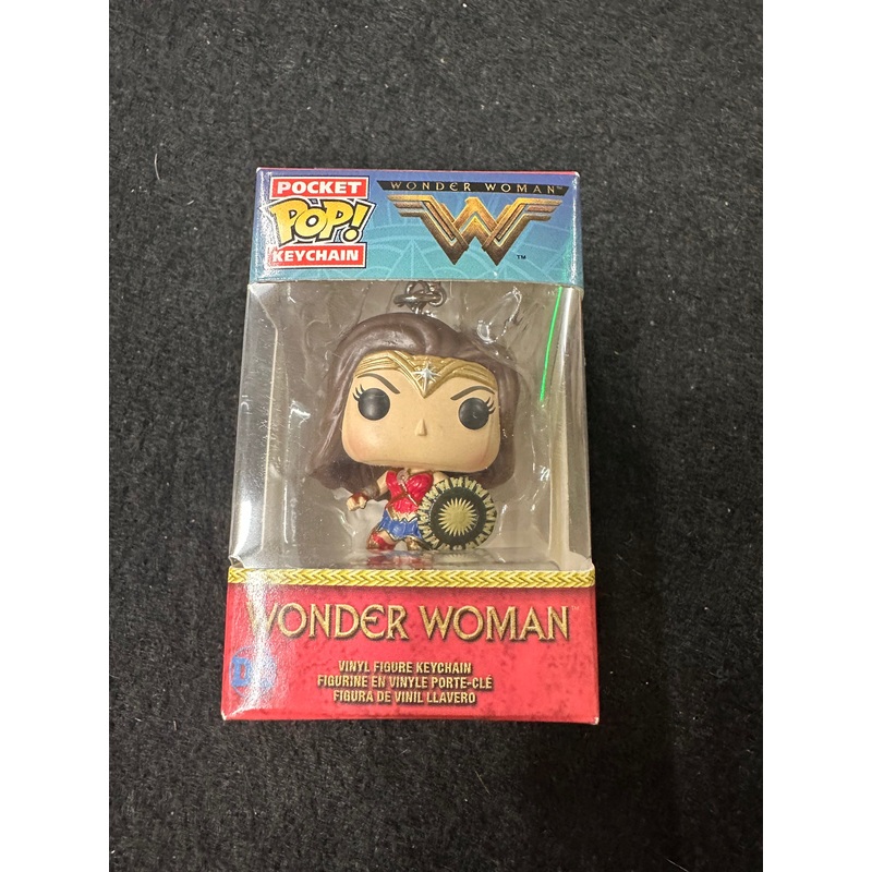 Wonder Woman Funko POCKET POP Keyring Keychain DC Comics Justice Gaming AUS