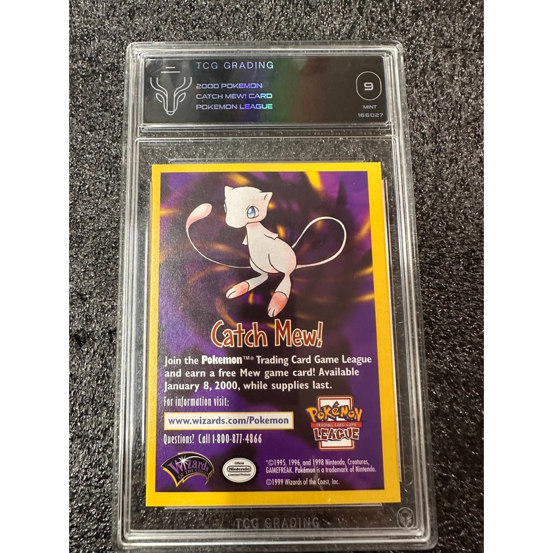 2000 POKEMON CATCH MEW CARD TCG 9