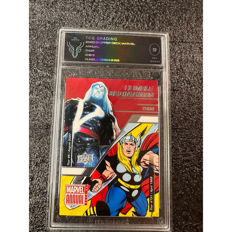 2020 HUMBLE BEGINNINGS THOR #HB5 TCG 9 MINT