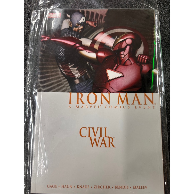 A MARVEL COMICS EVENT IRON MAN CIVIL WAR
