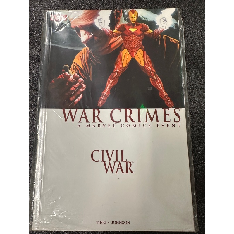 A MARVEL COMICS EVENT WAR CRIMES CIVIL WAR