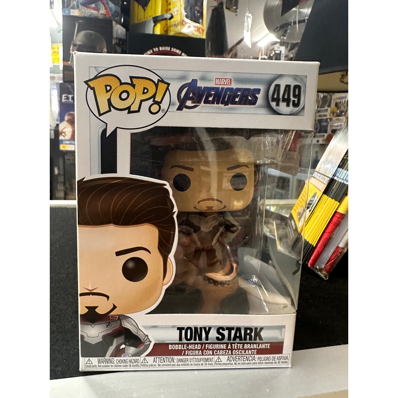 AVENGERS TONY STARK FUNKO POP #449