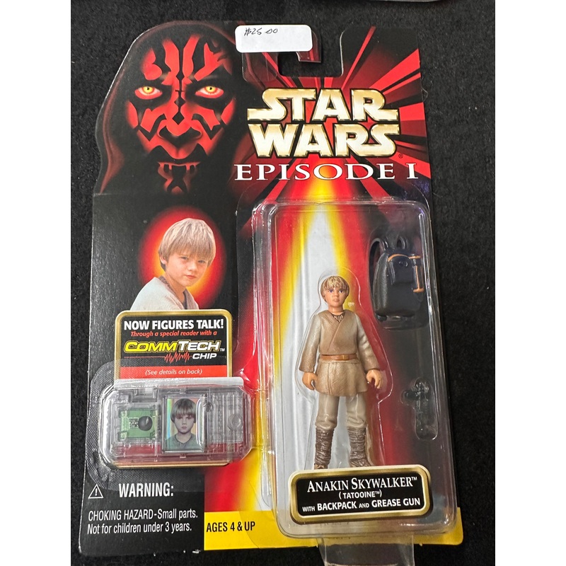 Star Wars Episode 1 Anakin Skywalker Tatooine Action Figure