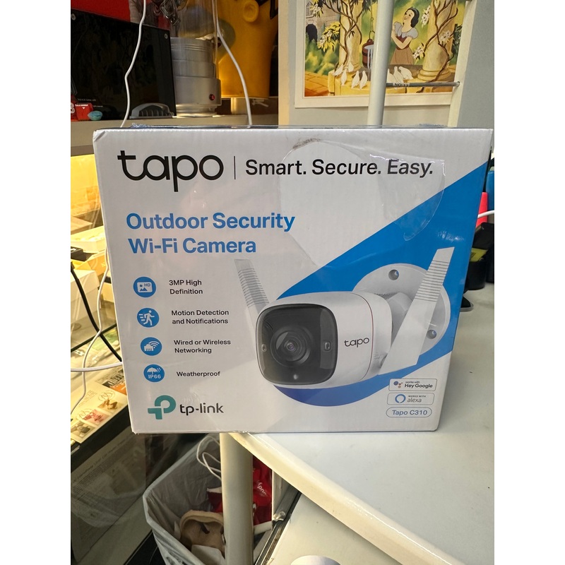 TAPO SMART SECURE OUTDOOR SECURITY CAMERA