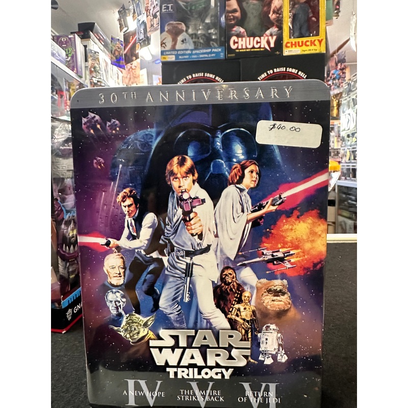 STAR WAR 30TH ANNIVERSARY TRILOGY DVD