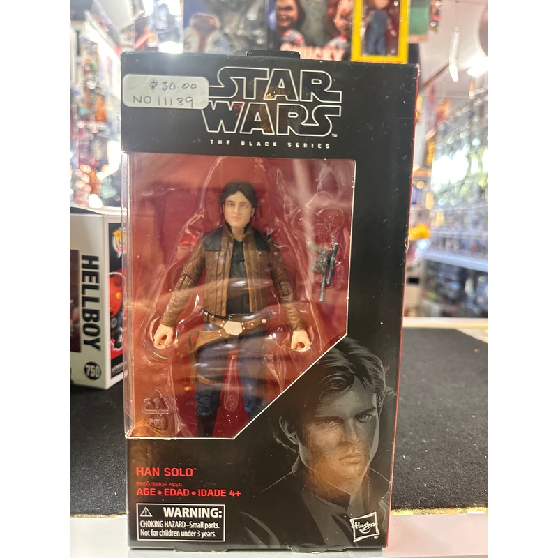 STAR WARS THE BLACK SERIES HANS SOLO FIGURE