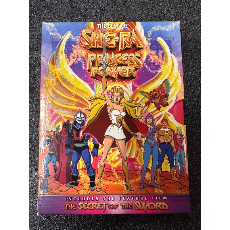 THE BEST OF SHE-RA PRINCESS OF POWER THE SECRET OF THE SWORD
