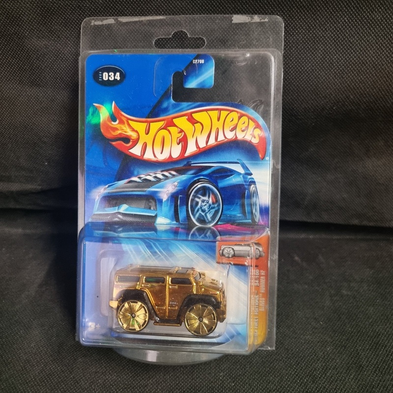 2004 Hot Wheels Golden Blings Hummer H2 1st Editions Kmart Exclusive
