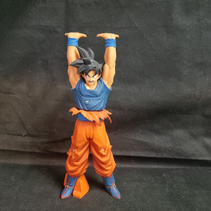 24cm Dragon Ball Goku GK Anime Figures Genki Bomb Super Saiya anime Action