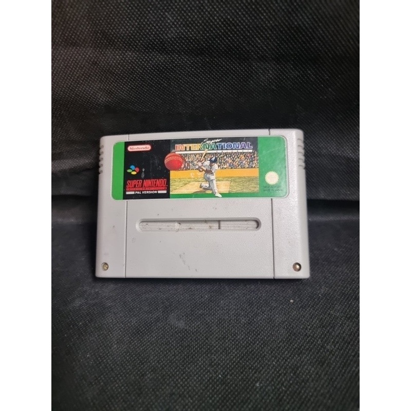 Super International Cricket SNES Super Nintendo PAL