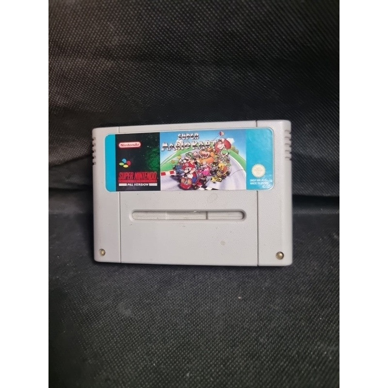 Super Mario Kart Super Nintendo Game AUS PAL SNES VGC CIB Snes Retro Vintage
