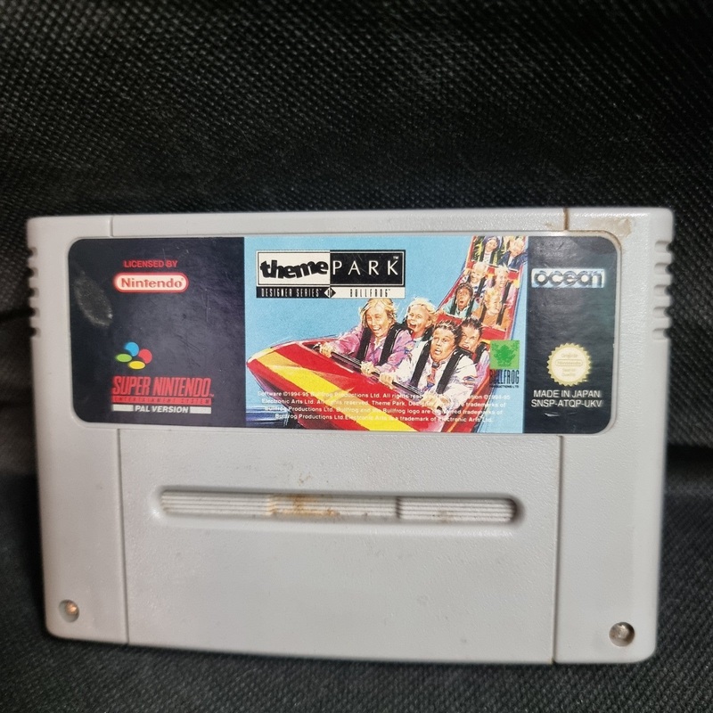 THEME PARK SUPER NINTENDO / SNES GAME