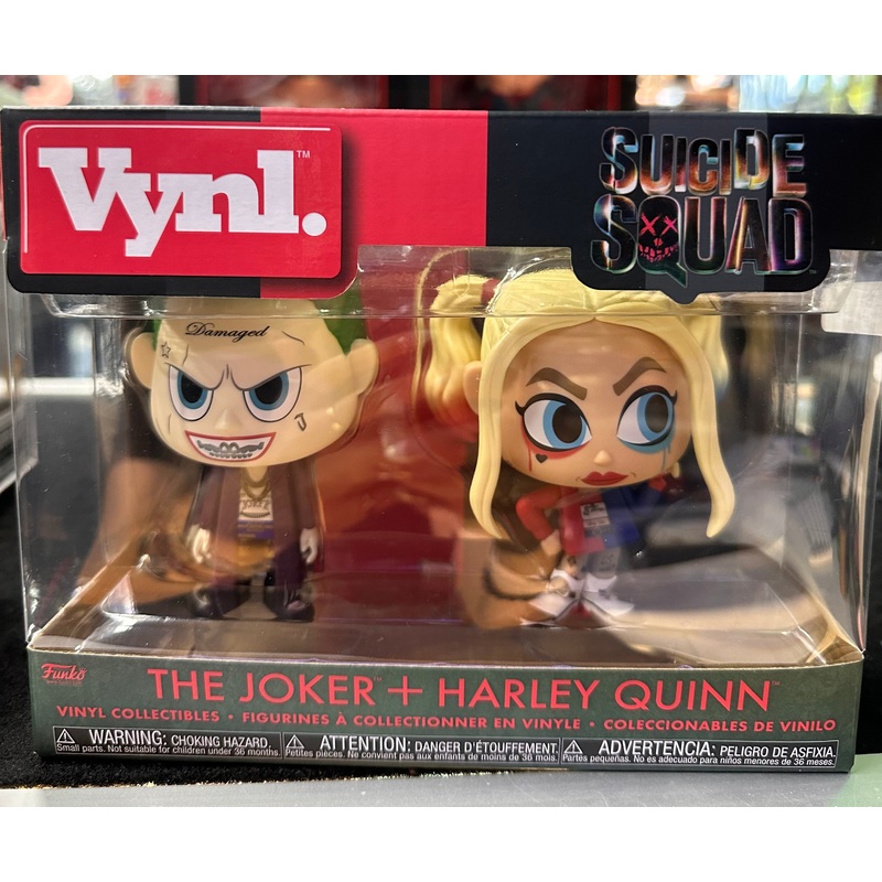 VYNL SUICIDE SQUAD THE JOKER + HARLEY QUINN