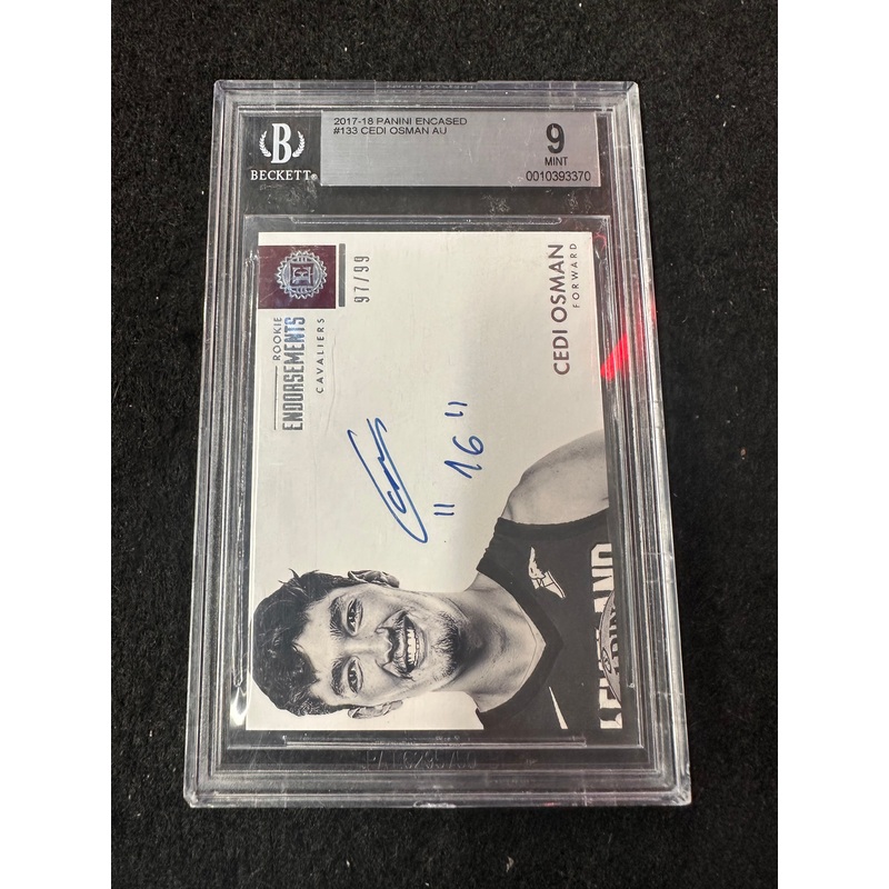 2017-18 PANINI #133 CEDI OSMAN 9 MINT