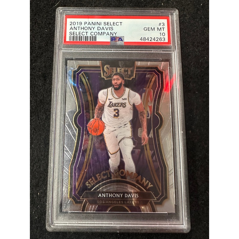 2019 PANINI ANTHONY DAVIS #3 GEM MT 10