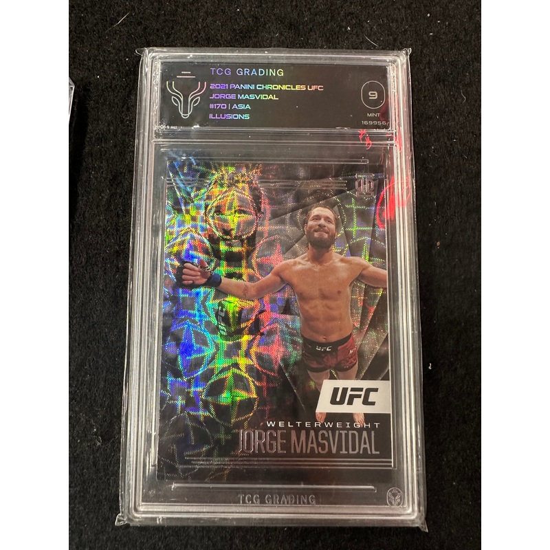 2021 PANINI CHRONICLES UFC JORGE MASVIDAL 9 MINT