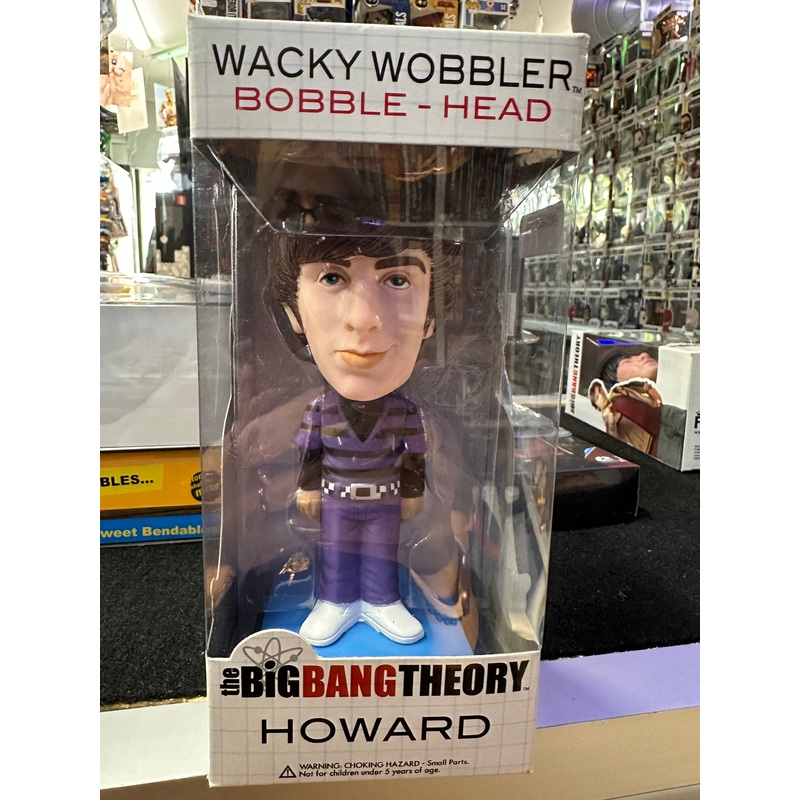 THE BIG BANG THEORY WACKY WOBBLER BOBBLE- HEAD HOWARD
