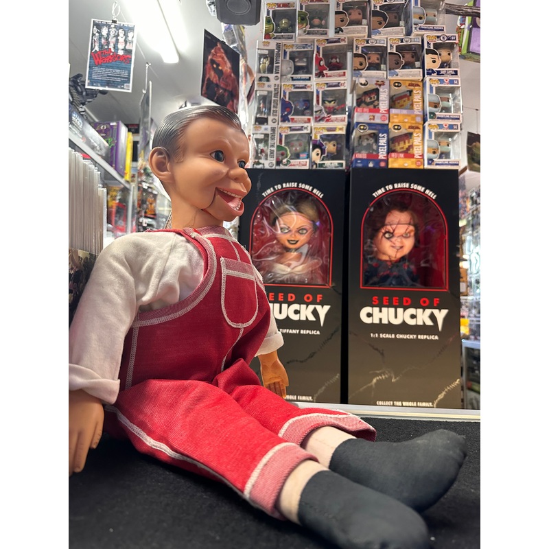 VINTAGE 1960s VENTRILOQUIST DOLL CHARLIE McCarthy