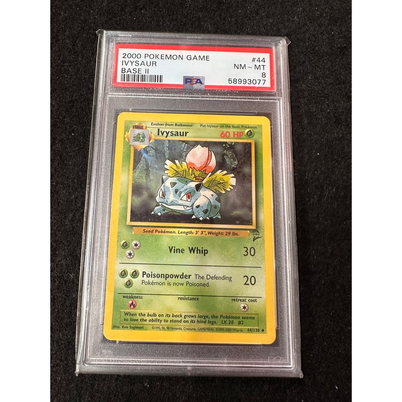 2000 POKEMON GAME IVYSAUR BASE 11 #44 NM-MT 8