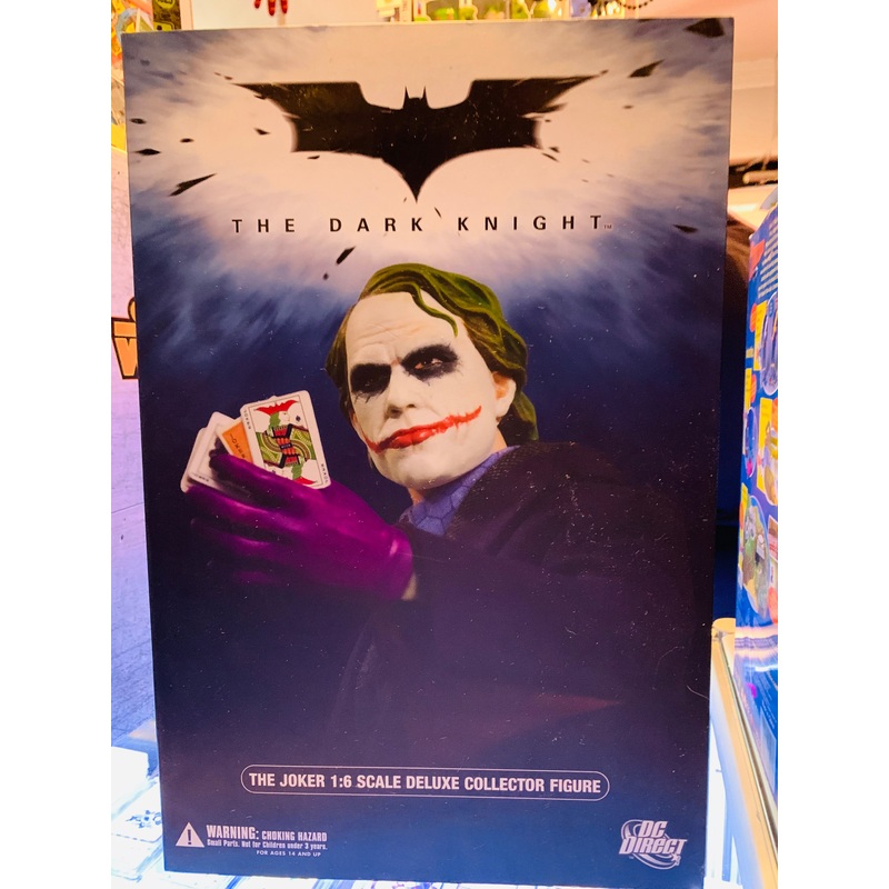 THE DARK KNIGHT THE JOKER 1:6 SCALE DELUXE COLLECTOR FIGURE