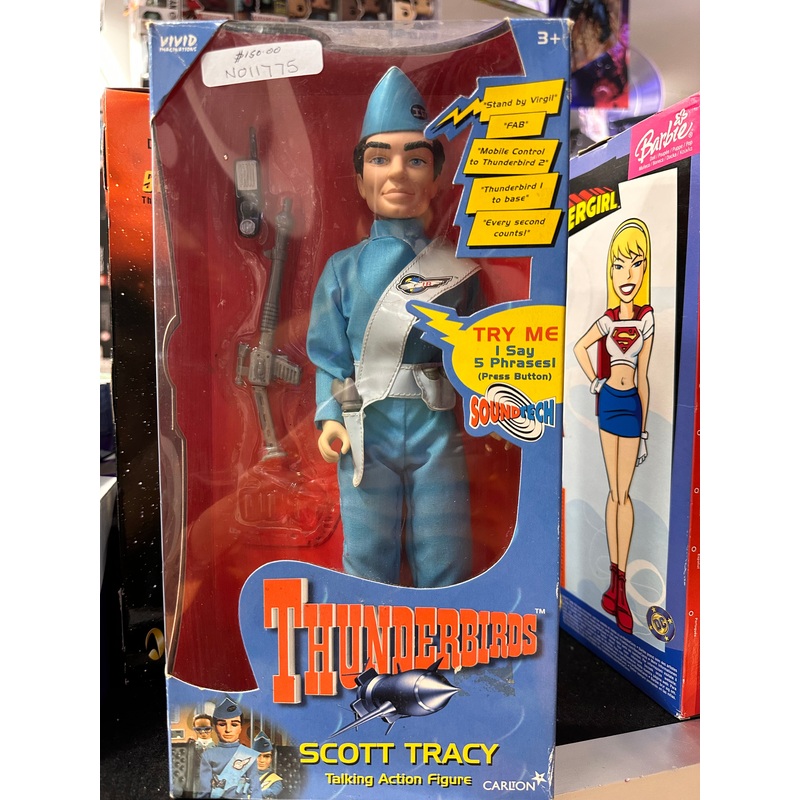 THUNDERBIRDS SCOTT TRACY TALKING ACTION FIGURE