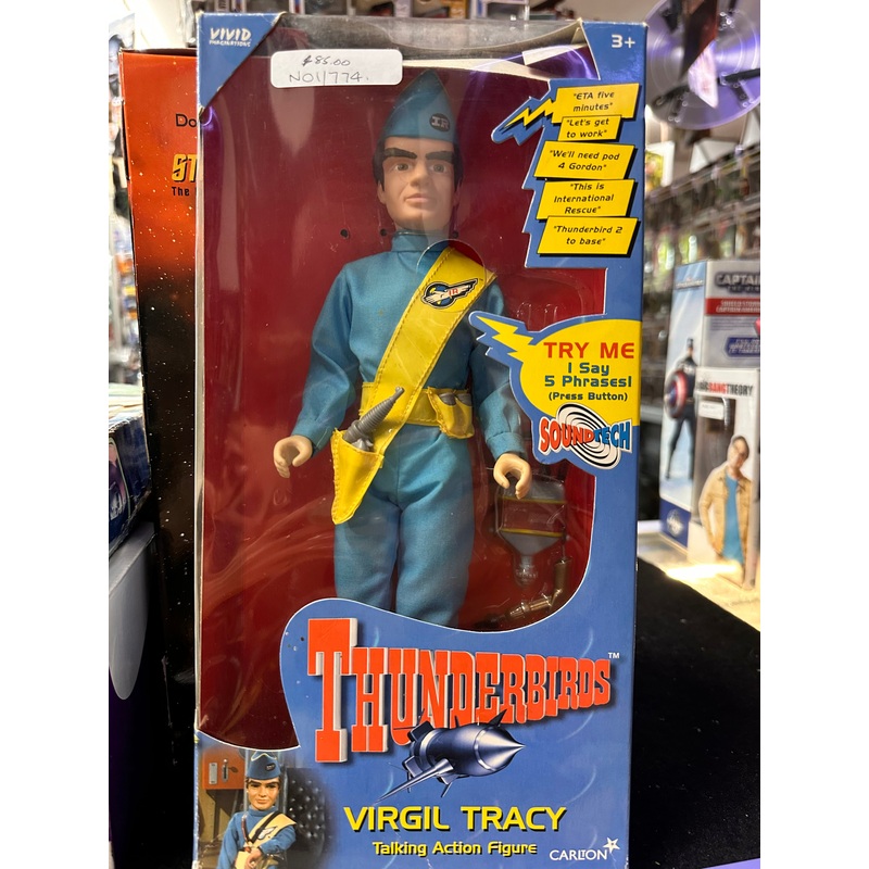 THUNDERBIRDS VIRGIL TRACY TALKING ACTION FIGURE