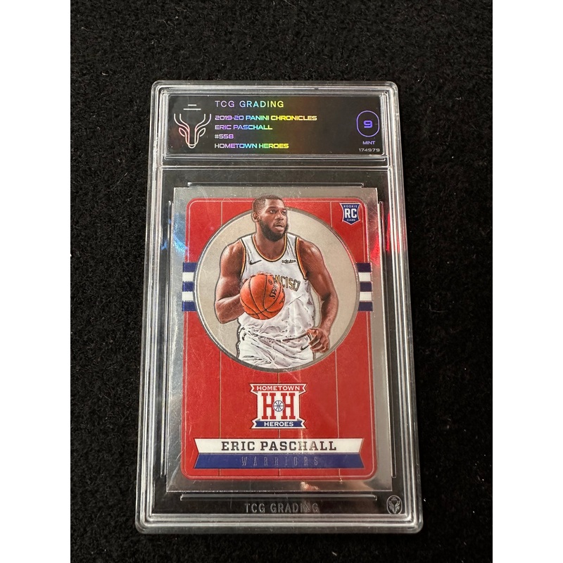 2019-20 PANNI CHRONCLES ERIC PASCHALL #558 HOMETOWN HEREOS TCG 9 MINT