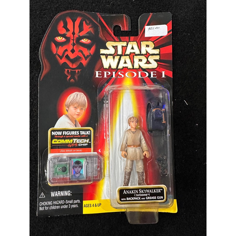 STAR WARS EPISODE 1 ANAKIN SKYWALKER TATOONIE (COMMTECH CHIP)