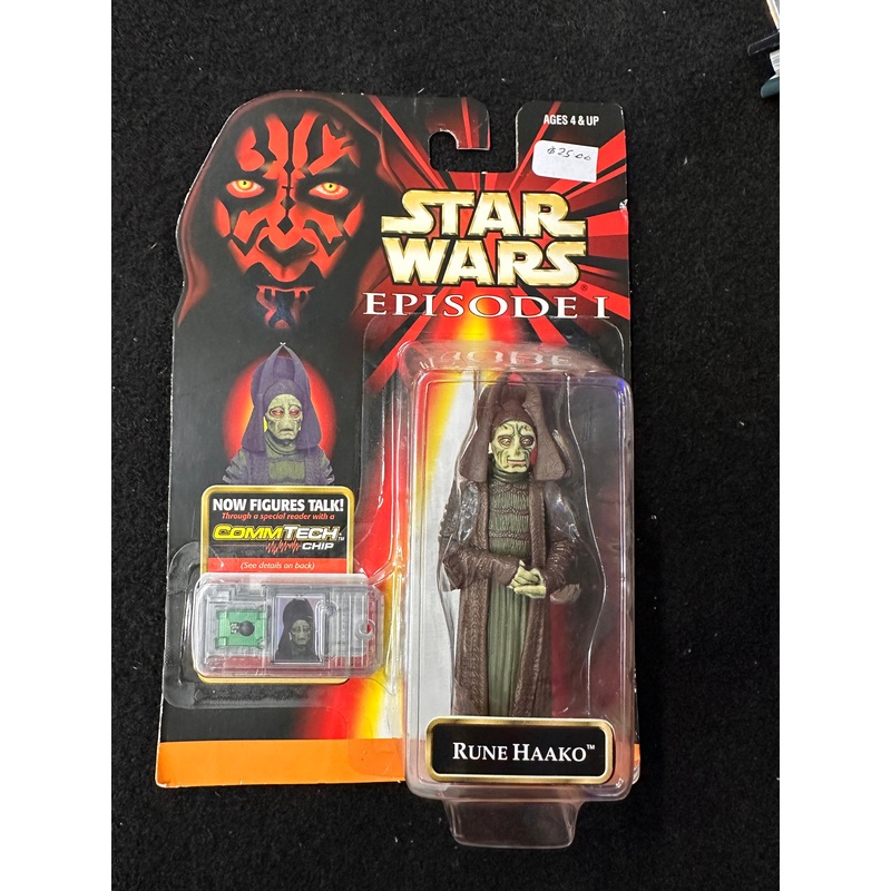 STAR WARS EPISODE 1 RUNE HAAKO (COMMTECH CHIP)