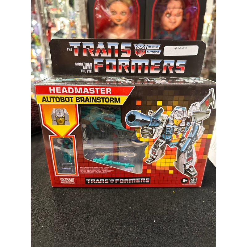 TRANSFORMERS HEADMASTER AUTOBOT BRAINSTORM ARCANA