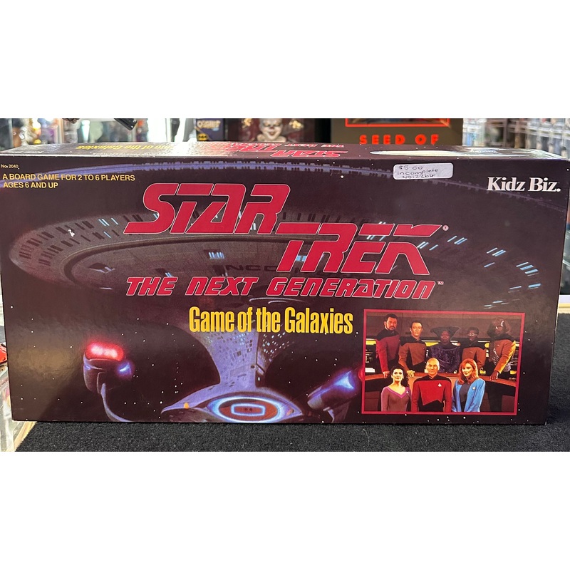 STAR TREK THE NEXT GENERATION GAME OF THE GALAXIES (INCOMPLETE)