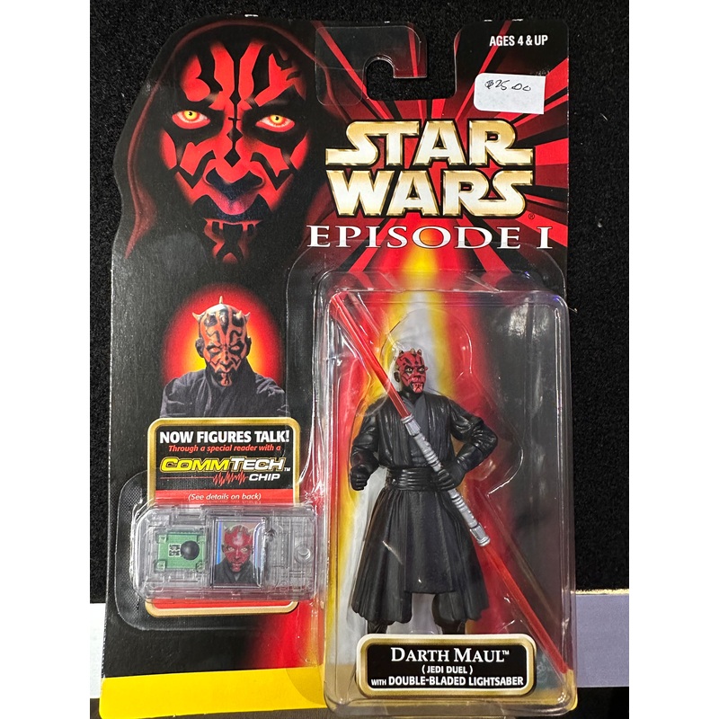 STAR WARS EPISODE 1 DARTH MAUL (COMMTECH CHIP)