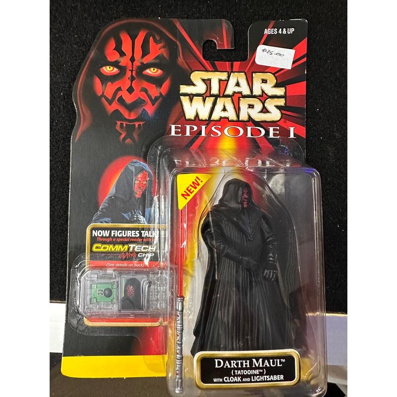 STAR WARS EPISODE 1 DARTH MAUL (TATOOINE) (COMMTECH CHIP)