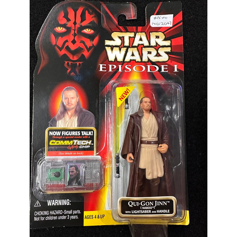 STAR WARS EPISODE 1 QUI-GON JINN (NABOO) (COMMTECH CHIP)