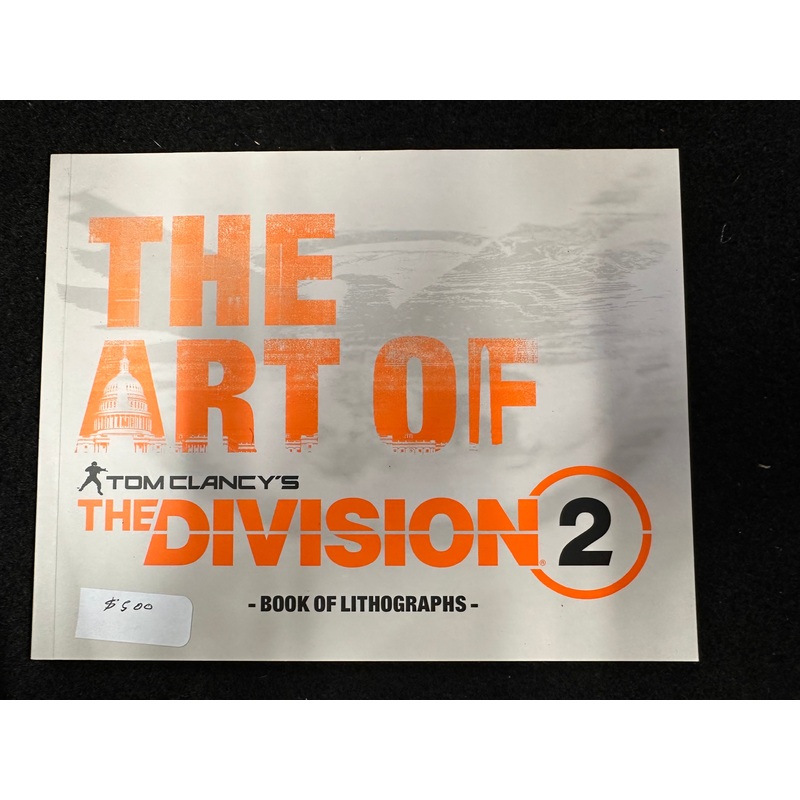 THE ART OF THE DIVISION 2 BOOK OF LITHOGRAPHS