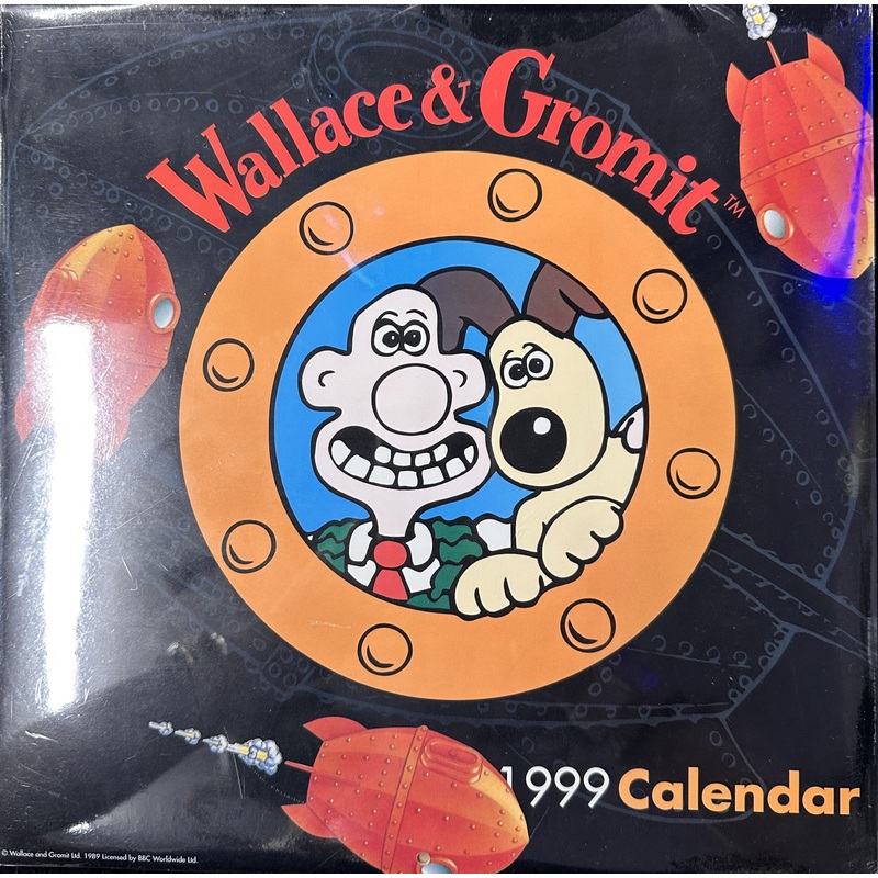 WALLACE & GROMIT 1999 CALENDAR