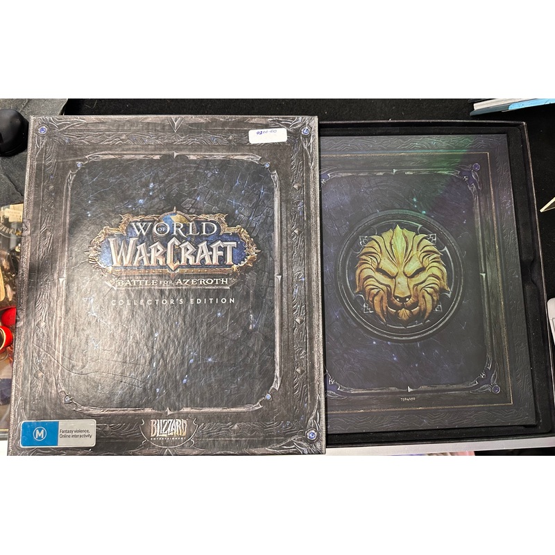 WORLD OF WARCRAFT BATTLE FOR AZEROTH COLLECTORS EDITION