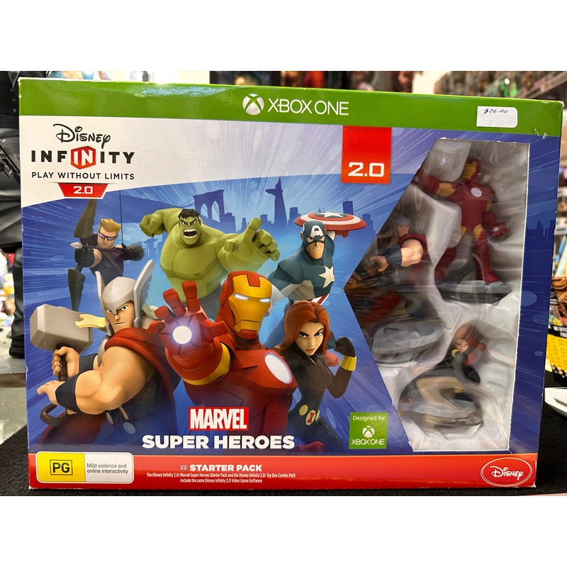 XBOX ONE DISNEY INFINITY MARVEL SUPER HEROES STARTER PACK