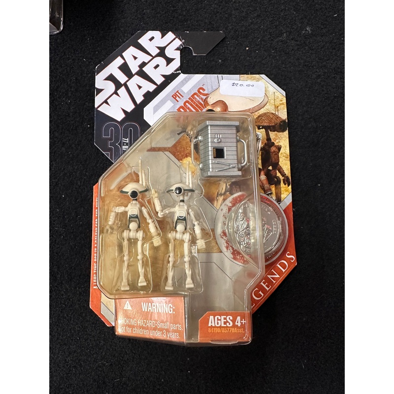 STAR WARS PIT DROIDS SAGA LEGENDS FIGURES