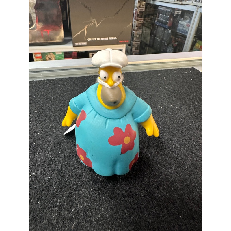 THE SIMPSONS HOMER IN MUU MUU DRESS FIGURE