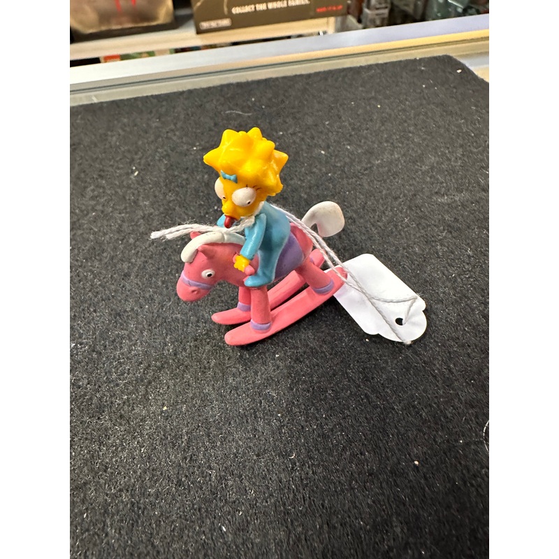 THE SIMPSONS MAGGIE ON ROCKING-HORSE FIGURE