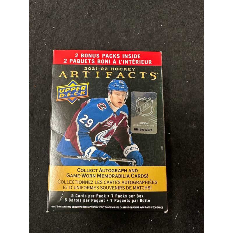 2021-22 HOCKEY ARTIFACTS GAME-WORN MEMORABILIA CARDS