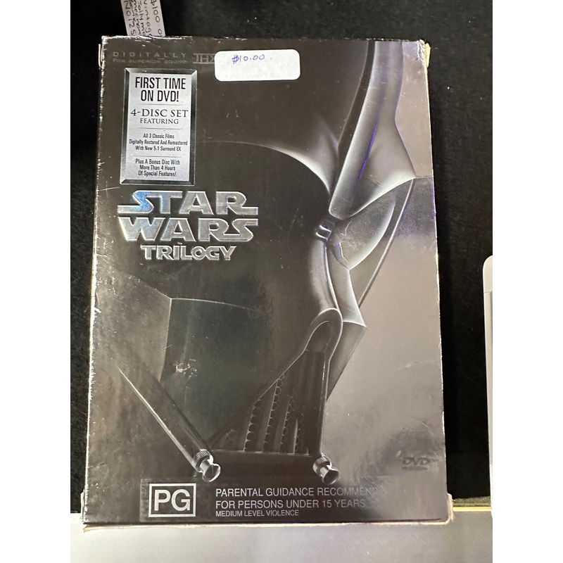 STAR WARS TRILOGY DVD